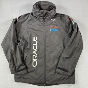 Puma Oracle Sail Racing Jacket Women Medium Team USA America's Cup‎ Defender Zip